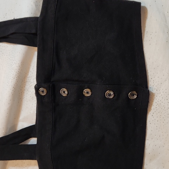 Forever 21 black crop top size small for women - Picture 2 of 4